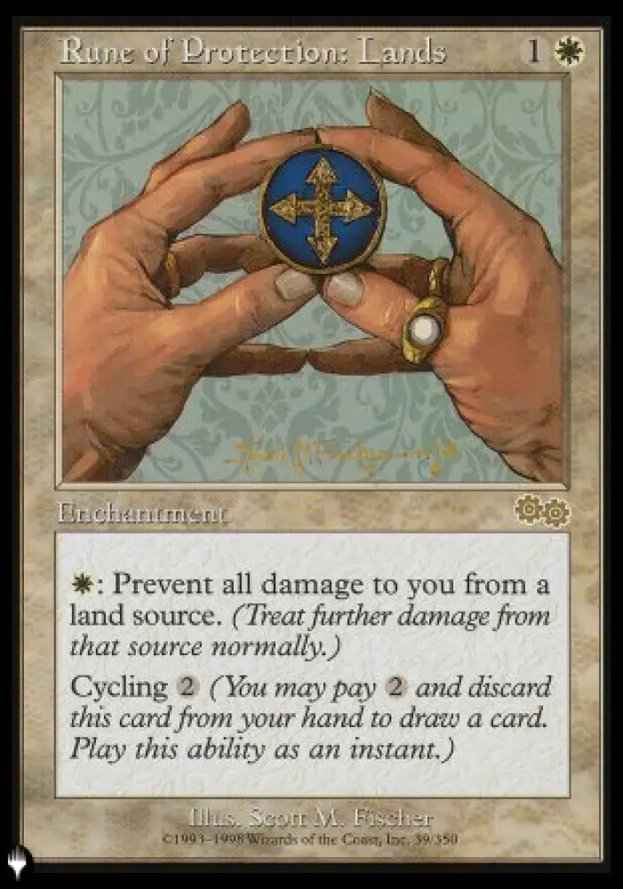 Rune of Protection: Lands [The List] - MTG Single