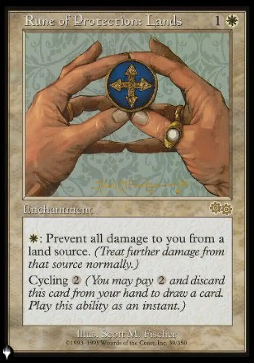 Rune of Protection: Lands [The List] - MTG Single