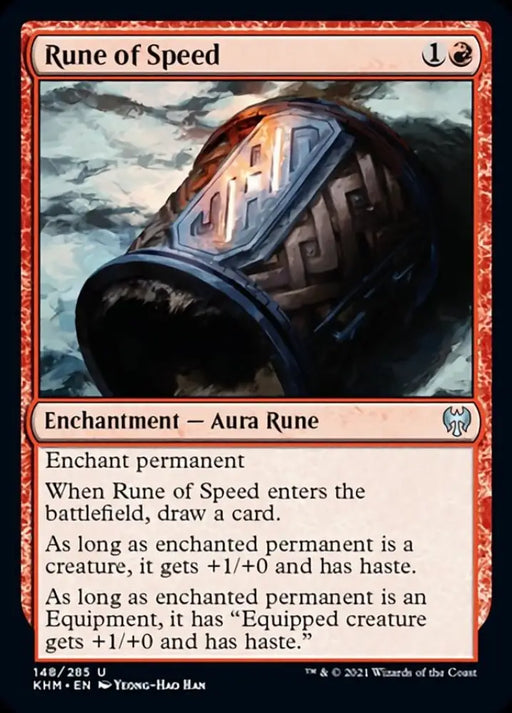 Rune of Speed [Kaldheim] - MTG Single