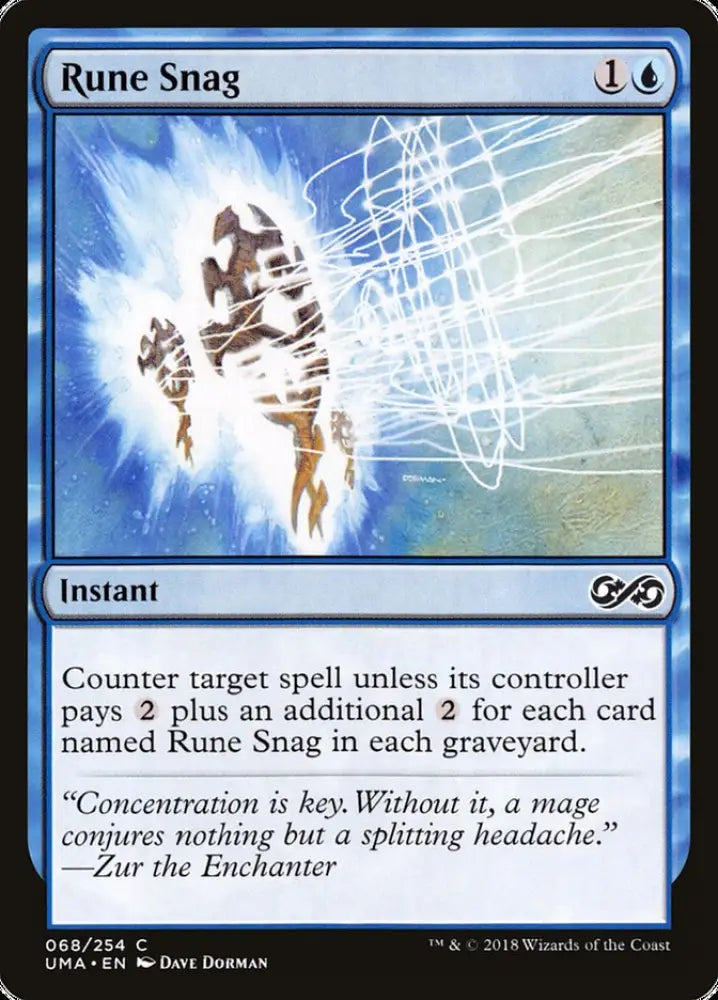 Rune Snag [Ultimate Masters] - MTG Single