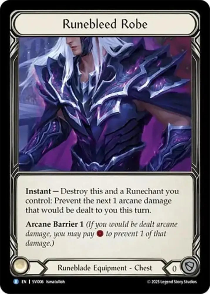 Runebleed Robe (SVI006) [Silver Age Chapter 1]