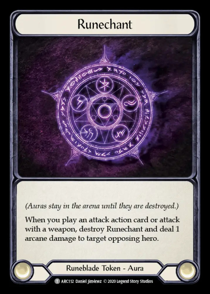 Runechant // Death Dealer [Arcane Rising Unlimited] Unlimited Normal - Flesh And Blood Single