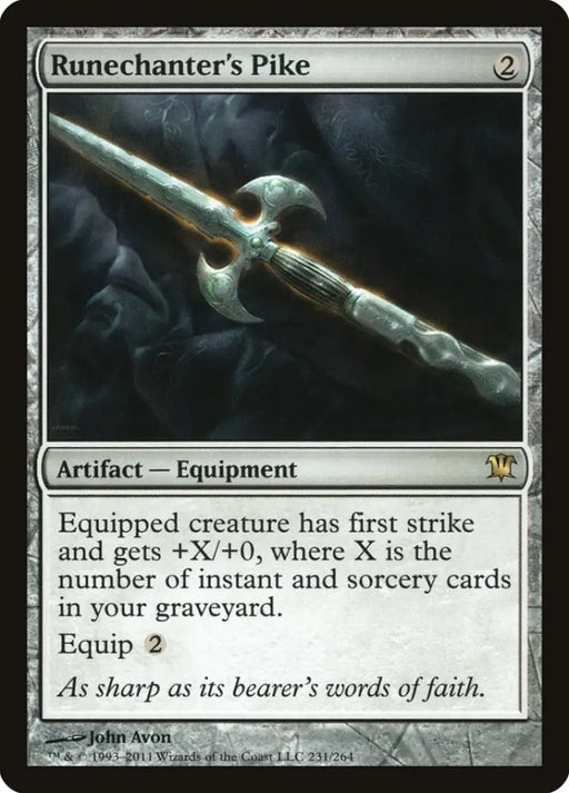 Runechanter’s Pike [Innistrad] - MTG Single