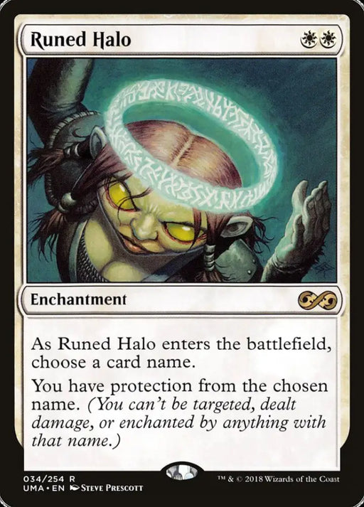 Runed Halo [Ultimate Masters] - MTG Single
