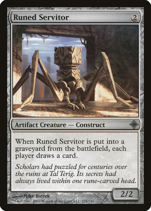 Runed Servitor [Rise of the Eldrazi] - MTG Single