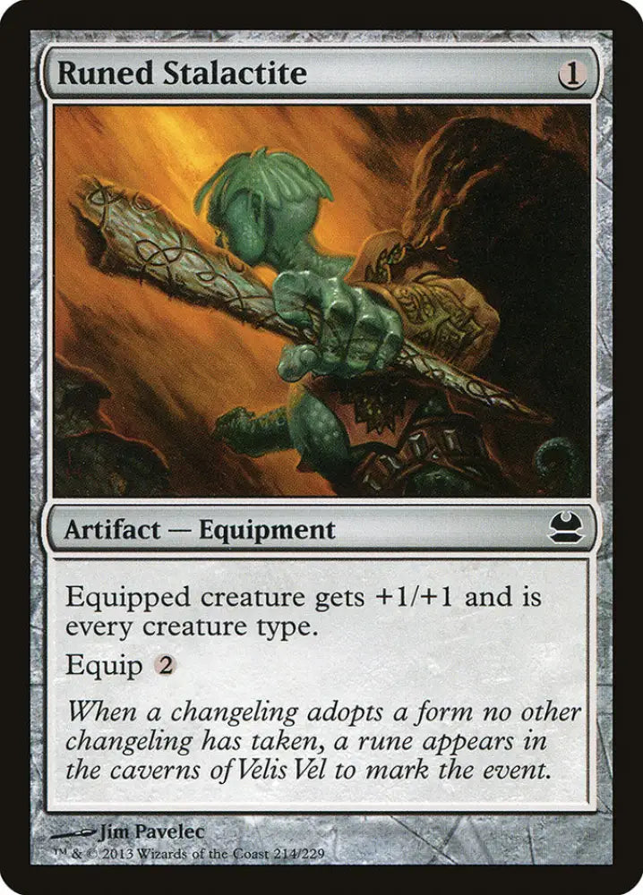 Runed Stalactite [Modern Masters] - MTG Single