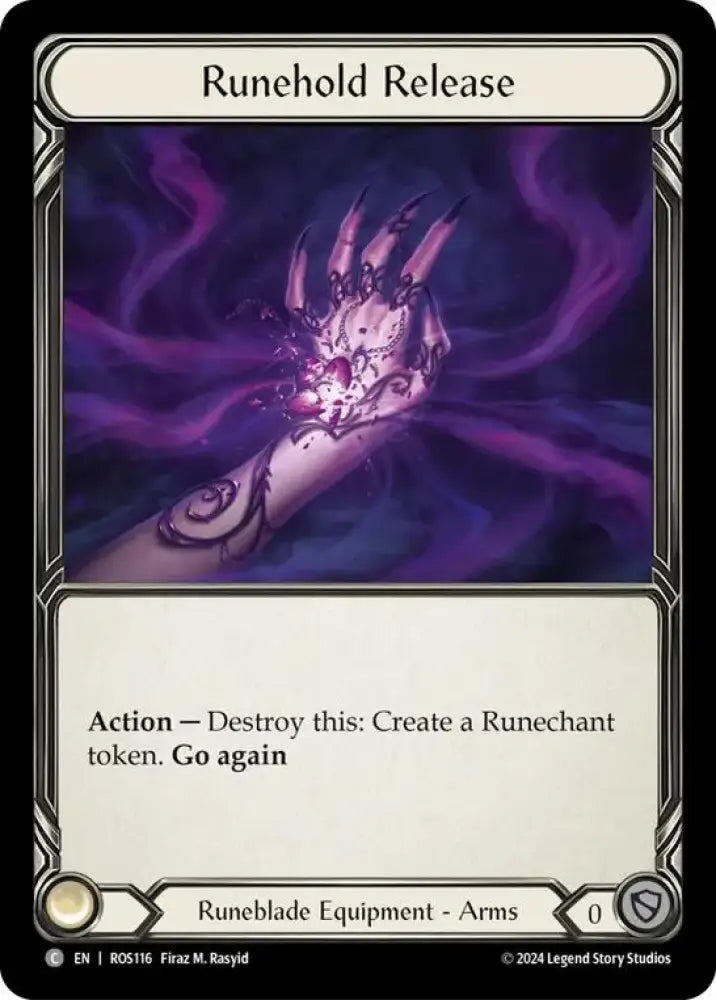 Runehold Release [Rosetta] - Flesh And Blood Single