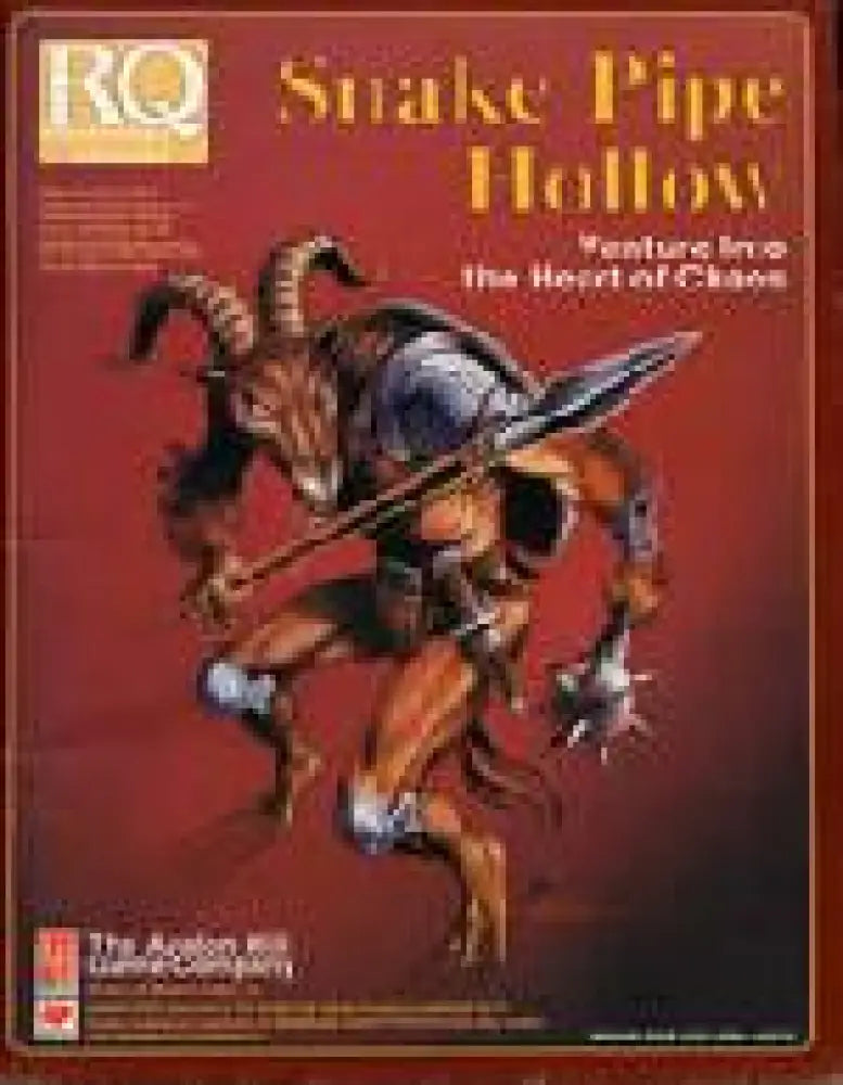 RuneQuest - Snake Pipe Hollow (EN) - Role Playing Game