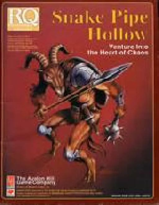 RuneQuest - Snake Pipe Hollow (EN) - Role Playing Game