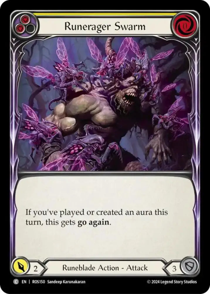 Runerager Swarm (Yellow) [Rosetta] - Flesh And Blood Single