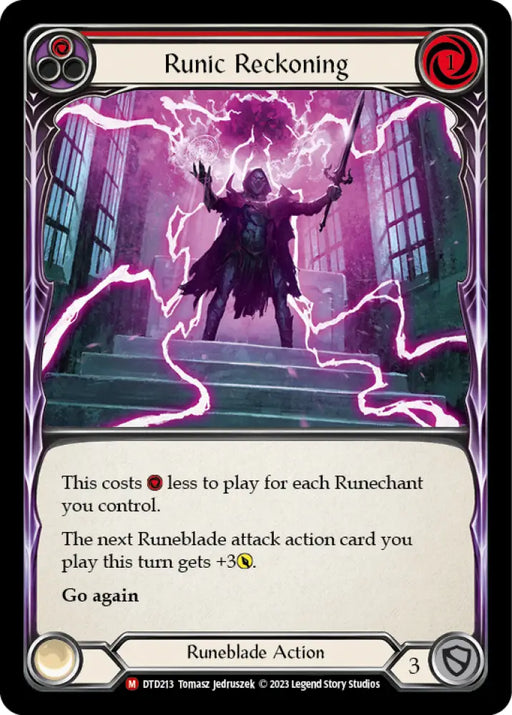 Runic Reckoning [Dusk Till Dawn] - Flesh And Blood Single
