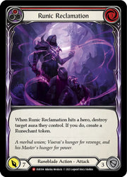 Runic Reclamation [Everfest] 1st Edition Rainbow Foil - Flesh And Blood Single