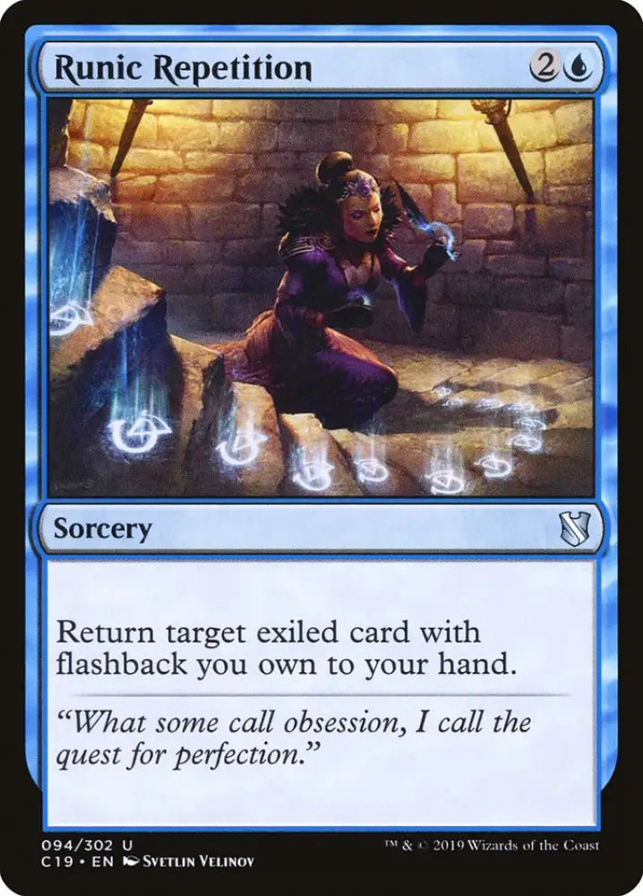 Runic Repetition [Commander 2019] - MTG Single