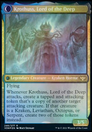 Runo Stromkirk // Krothuss Lord of the Deep [Innistrad: Crimson Vow Prerelease Promos] - MTG Single