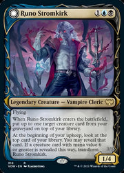 Runo Stromkirk // Krothuss Lord of the Deep (Showcase Fang Frame) [Innistrad: Crimson Vow] - MTG Single