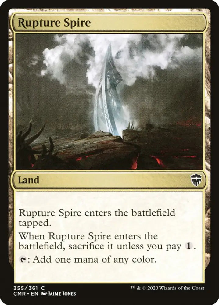 Rupture Spire (355) [Commander Legends] - MTG Single