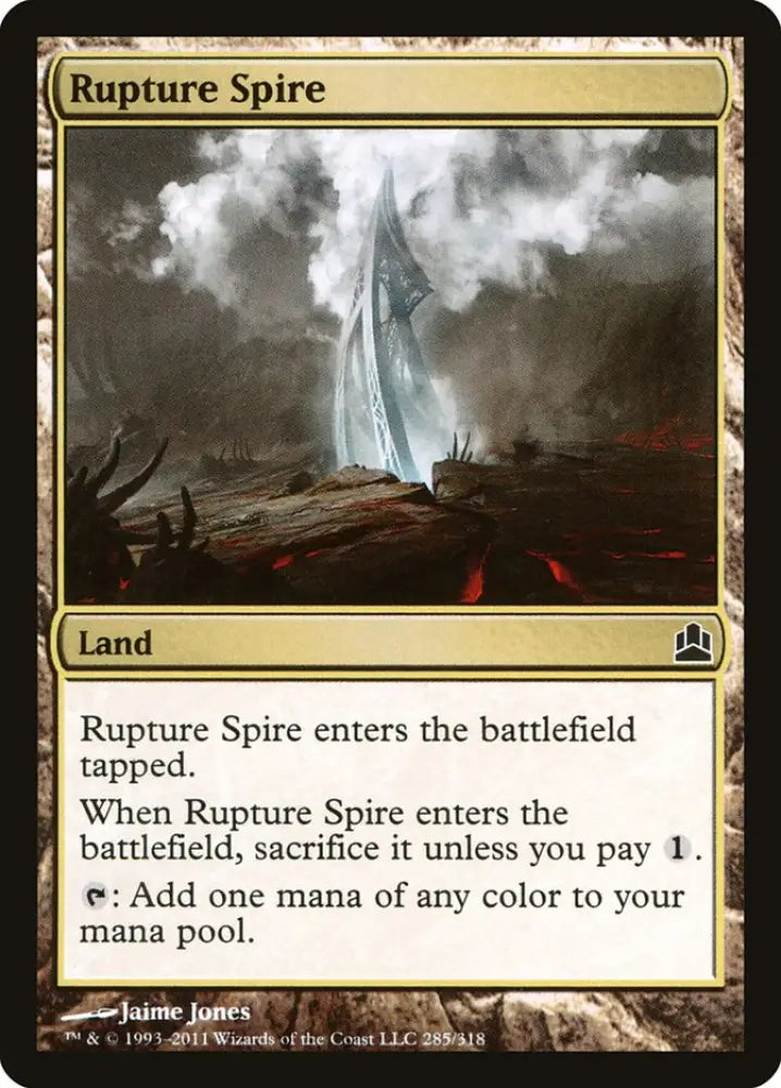 Rupture Spire [Commander 2011] - MTG Single