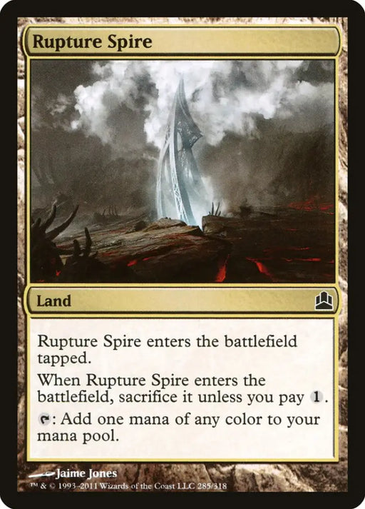 Rupture Spire [Commander 2011] - MTG Single