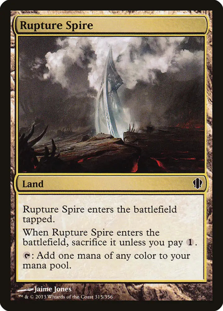 Rupture Spire [Commander 2013] - MTG Single