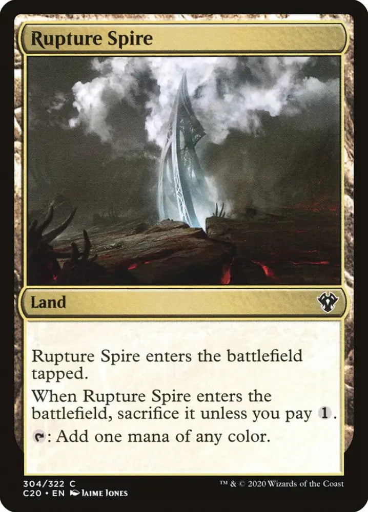 Rupture Spire [Commander 2020] - MTG Single