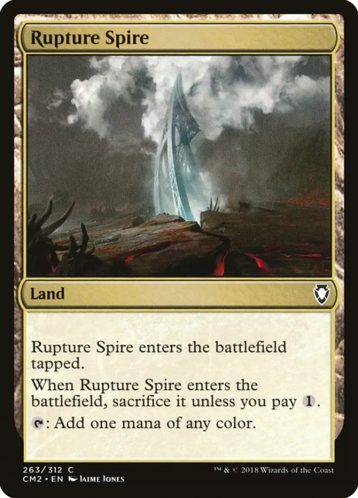 Rupture Spire [Commander Anthology Volume II] - MTG Single