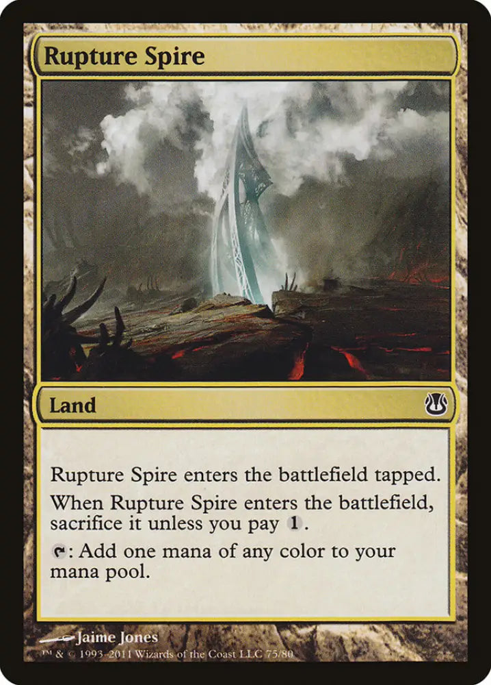 Rupture Spire [Duel Decks: Ajani vs. Nicol Bolas] - MTG Single