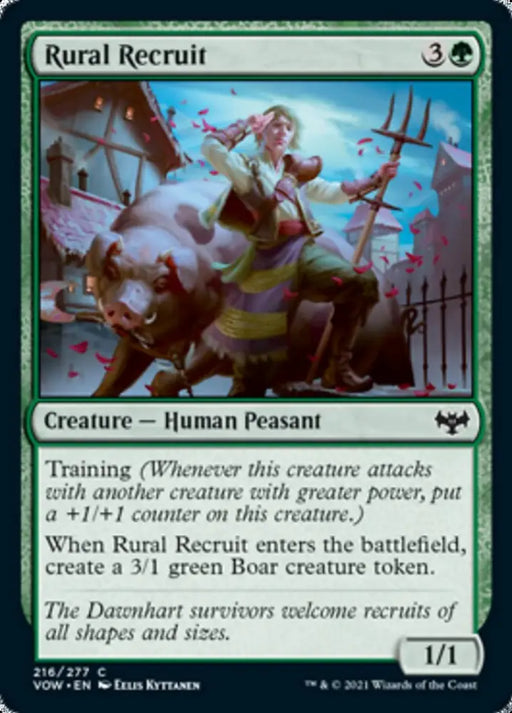 Rural Recruit [Innistrad: Crimson Vow] - MTG Single