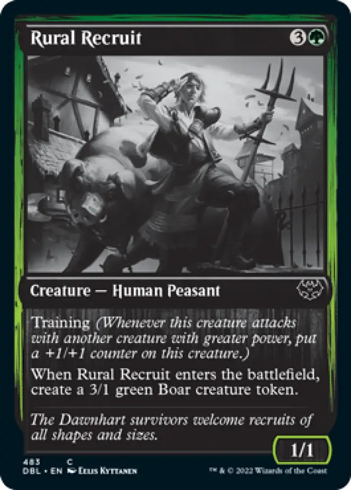 Rural Recruit [Innistrad: Double Feature] - MTG Single