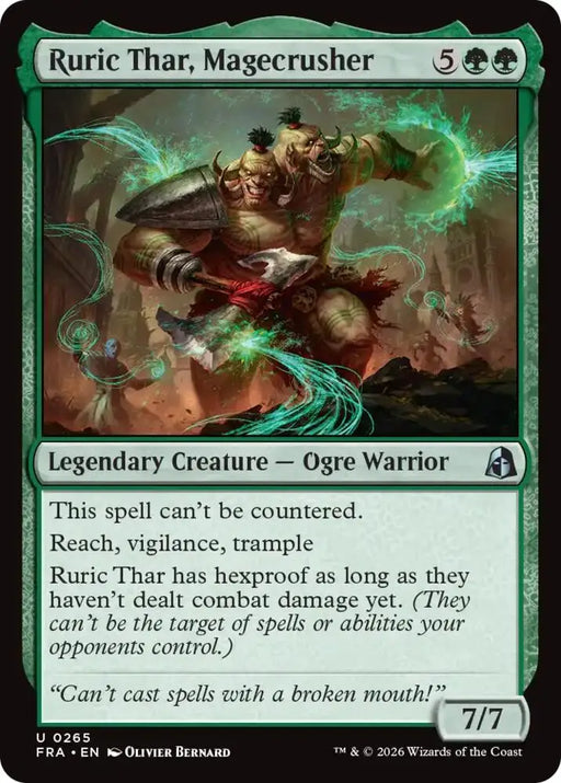 Ruric Thar, Magecrusher (265) [Reality Fracture]