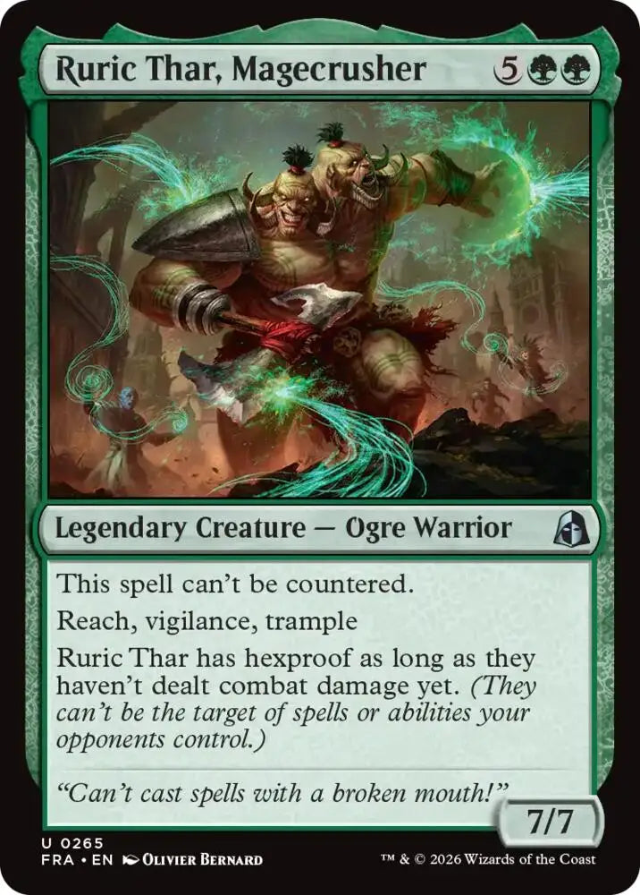 Ruric Thar, Magecrusher (265) [Reality Fracture]