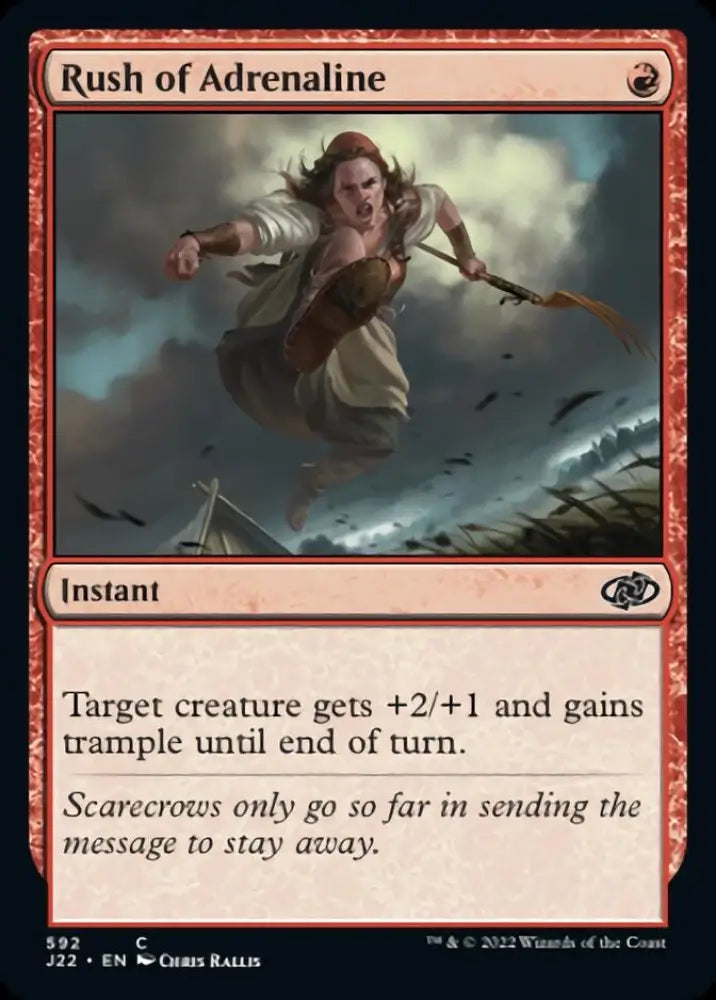 Rush of Adrenaline [Jumpstart 2022] - MTG Single