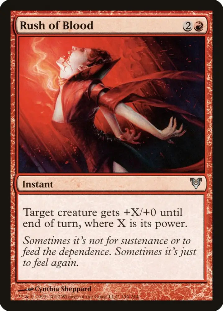Rush of Blood [Avacyn Restored] - MTG Single