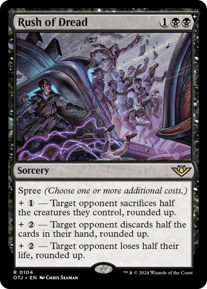 Rush of Dread [Outlaws of Thunder Junction] - MTG Single