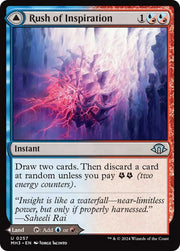 Rush of Inspiration // Crackling Falls [Modern Horizons 3] - MTG Single