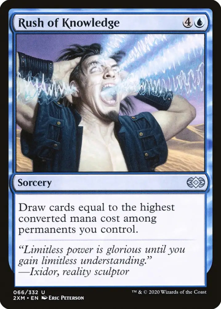 Rush of Knowledge [Double Masters] - MTG Single