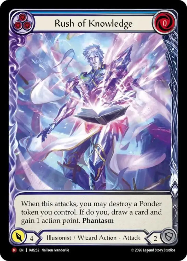 Rush of Knowledge (Extended Art) (IAR252) [Usurp the Shadow Throne]