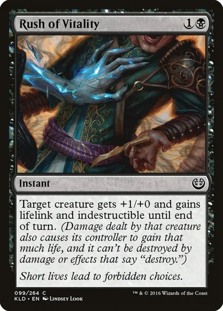 Rush of Vitality [Kaladesh] - MTG Single