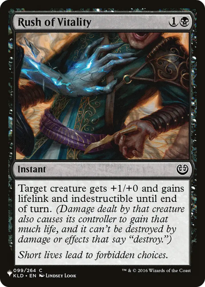 Rush of Vitality [The List] - MTG Single