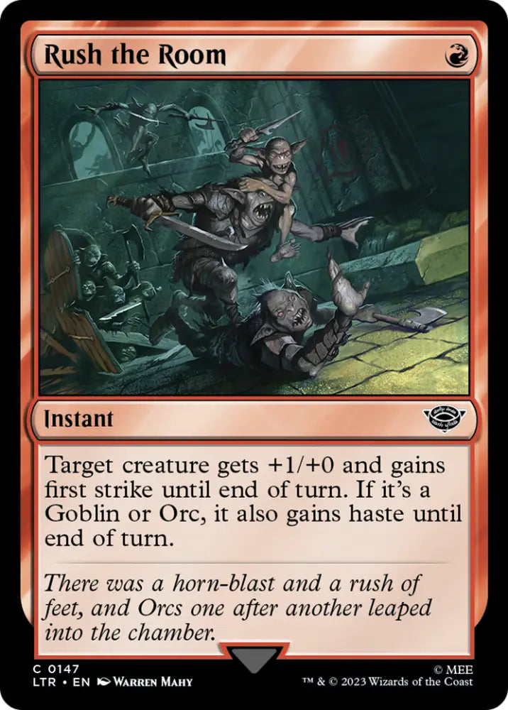 Rush the Room [The Lord of the Rings: Tales of Middle-Earth] - MTG Single