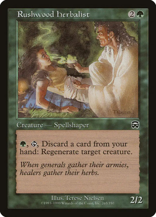 Rushwood Herbalist [Mercadian Masques] - MTG Single