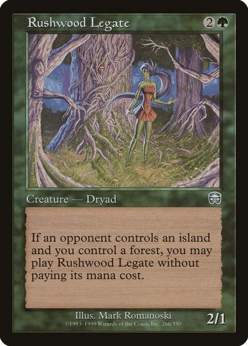 Rushwood Legate [Mercadian Masques] - MTG Single