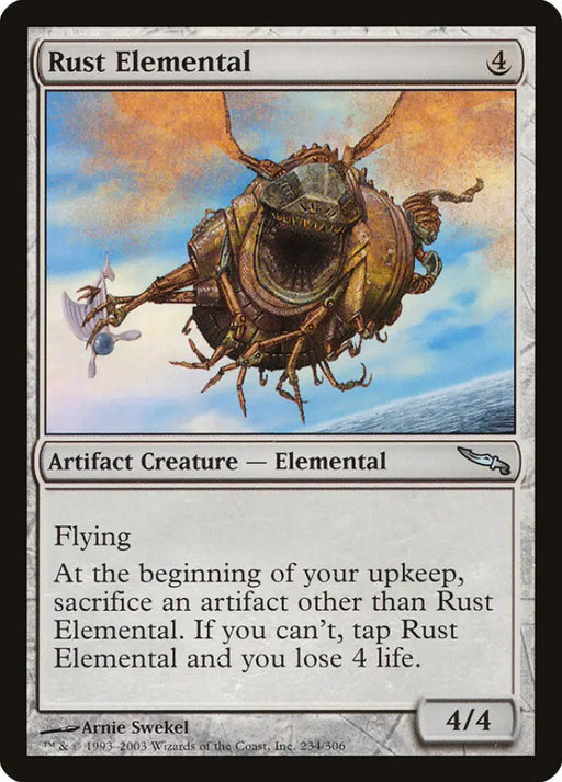 Rust Elemental [Mirrodin] - MTG Single