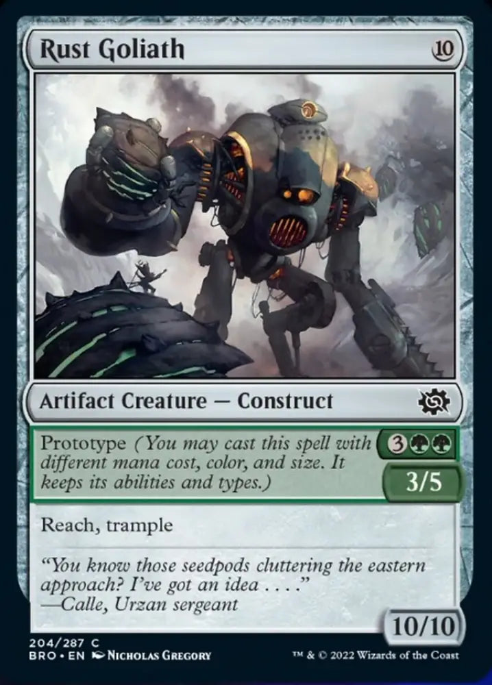 Rust Goliath [The Brothers’ War] - MTG Single