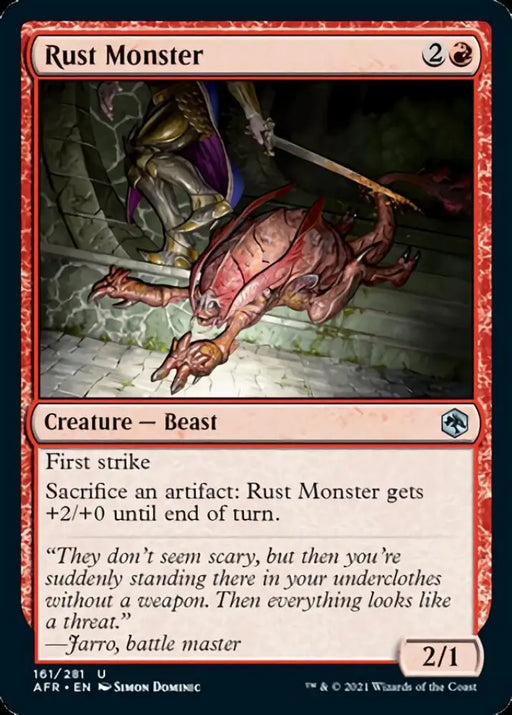 Rust Monster [Dungeons & Dragons: Adventures in the Forgotten Realms] - MTG Single