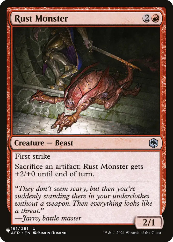 Rust Monster [The List] - MTG Single