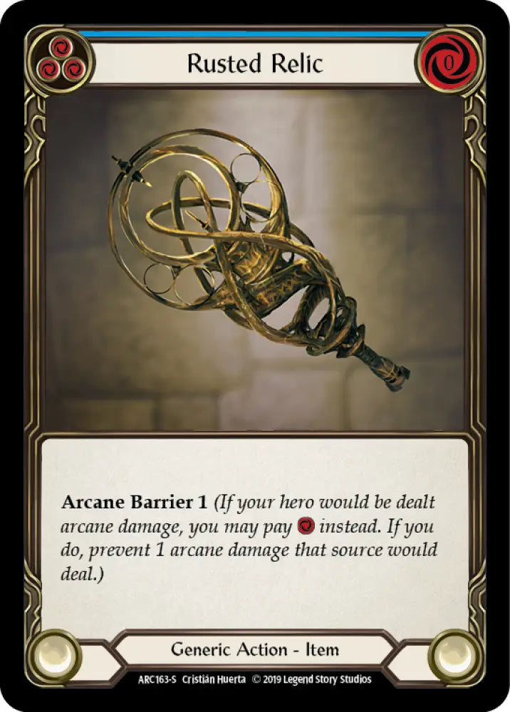 Rusted Relic [Arcane Rising 1st Edition] 1st Edition Normal - Flesh And Blood Single