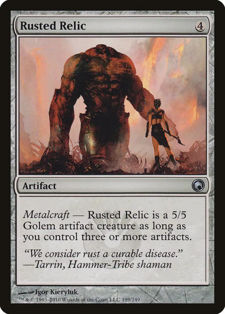 Rusted Relic [Scars of Mirrodin] - MTG Single