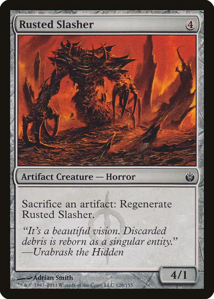 Rusted Slasher [Mirrodin Besieged] - MTG Single