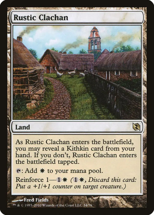 Rustic Clachan [Duel Decks: Elspeth vs. Tezzeret] - MTG Single