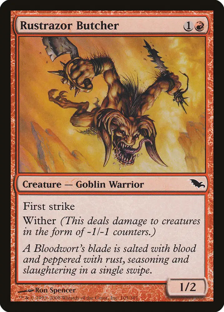 Rustrazor Butcher [Shadowmoor] - MTG Single